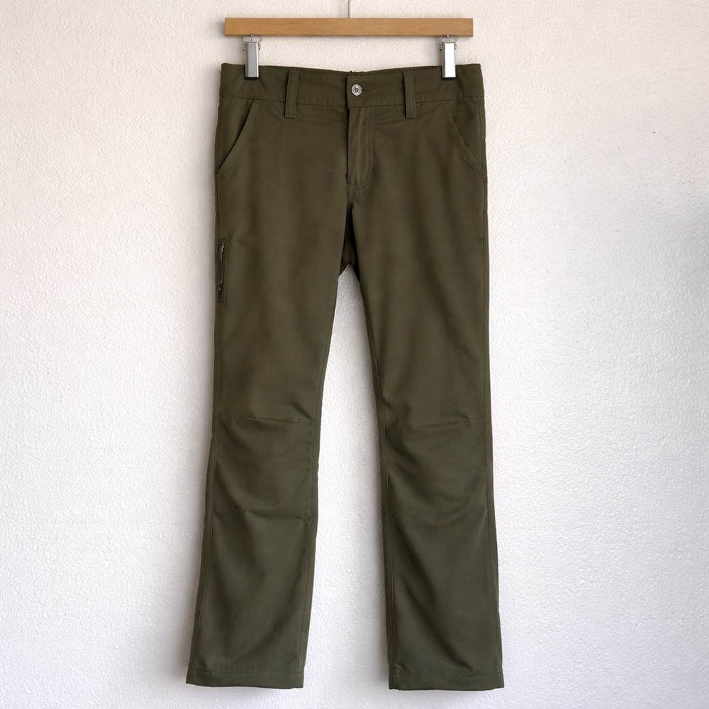 prAna Halle Pants Olive Green Utility Hiking Stretch Zion Women’s 8 - Picture 2 of 16